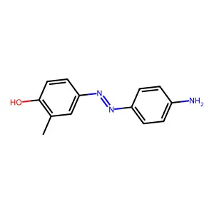 4-((4-Aminophenyl)azo)-2-methylphenol structure