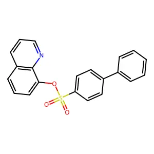 8-Quinolyl 4-phenylbenzenesulfonate structure