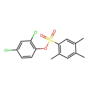 2,4-Dichlorophenyl 2,4,5-trimethylbenzenesulfonate structure