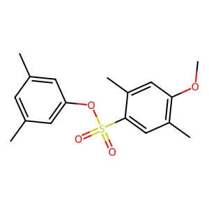 3,5-Dimethylphenyl 4-methoxy-2,5-dimethylbenzenesulfonate structure