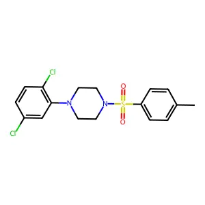 1-(2,5-Dichlorophenyl)-4-tosylpiperazine structure