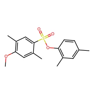 2,4-Dimethylphenyl 4-methoxy-2,5-dimethylbenzenesulfonate structure