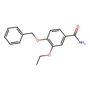 4-(Benzyloxy)-3-ethoxybenzamide structure