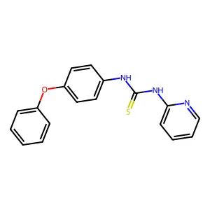 1-(4-Phenoxyphenyl)-3-pyridin-2-ylthiourea structure