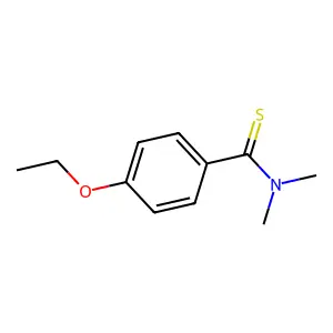 4-ethoxy-N,N-dimethylbenzenecarbothioamide structure