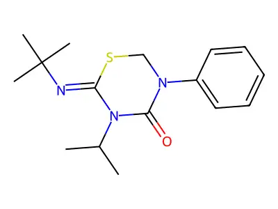 噻嗪酮 structure