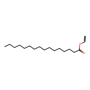 十六烷酸乙烯酯 structure