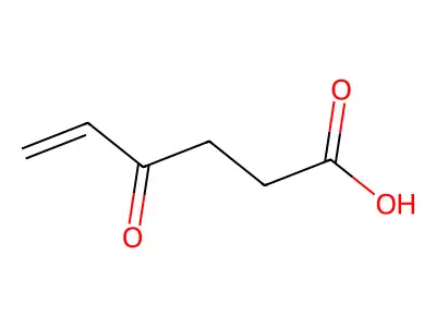4-Oxo-5-hexenoic Acid structure