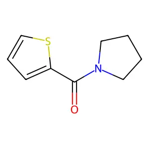 1-(Thiophene-2-carbonyl)pyrrolidine structure