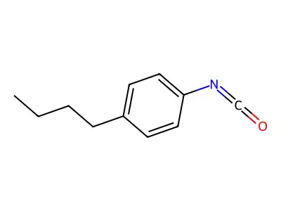 4-Butylphenyl isocyanate structure