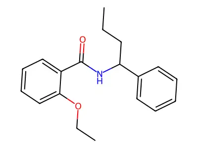 2-乙氧基-N-(1-苯基丁基)苯甲酰胺 structure