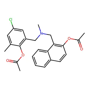 6-chloro-5-(cyclopentylmethyl)-2,3-dihydro-1H-indene-1-carboxylic acid structure
