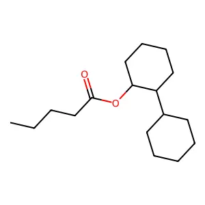 [1,1'-BI(Cyclohexane)]-2-YL pentanoate structure
