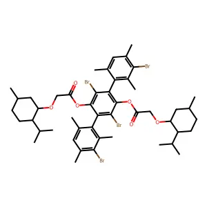 [2,5-dibromo-3,6-bis(3-bromo-2,4,6-trimethylphenyl)-4-[2-[(1 structure