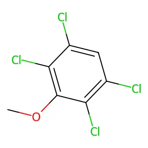 2,3,5,6-Tetrachloroanisole structure