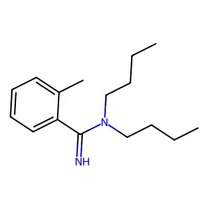 N,N-二丁基-2-甲基苯甲脒 structure