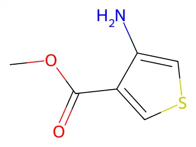 Methyl 4-aminothiophene-3-carboxylate structure