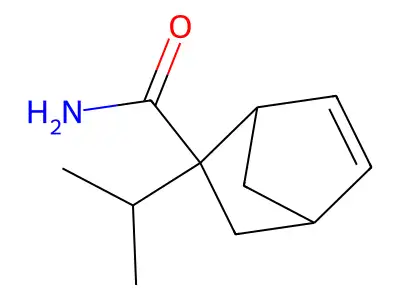 2-Norbornene-5-endo-carboxamide, 5-exo-isopropyl- structure
