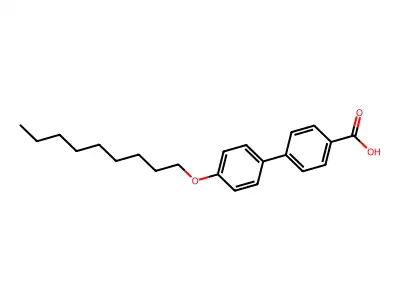 4'-(Nonyloxy)[1,1'-biphenyl]-4-carboxylic acid structure