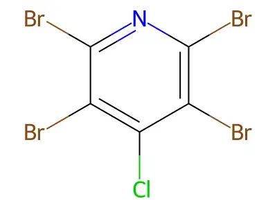 4-Chloro-2,3,5,6-tetrabromopyridine structure