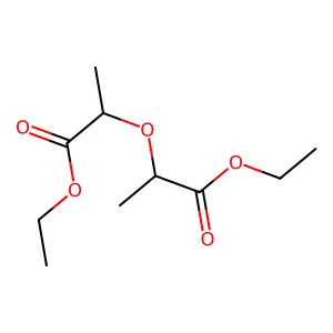 2-((1-乙氧基-1-氧代丙-2-基)氧基)丙酸乙酯 structure