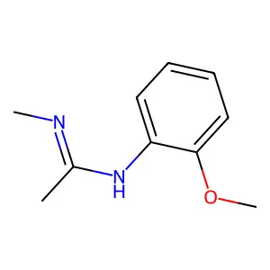 N-(2-methoxyphenyl)-N'-methylethanimidamide structure