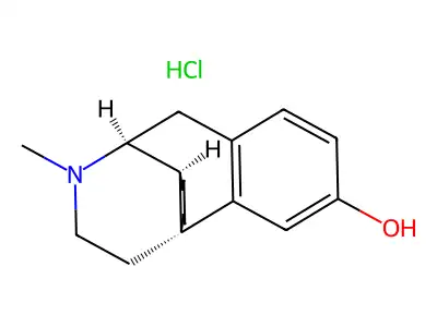 Dextrorphan Hydrochloride structure