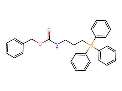 Benzyl 3-(triphenylphosphoranyl)propylcarbamate structure