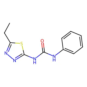 1-(5-Ethyl-1,3,4-thiadiazol-2-yl)-3-phenylurea structure