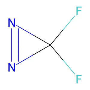 3H-Diazirine, 3,3-difluoro- structure