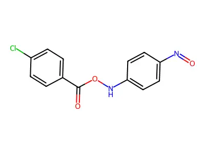 (4-Nitrosoanilino) 4-chlorobenzoate structure