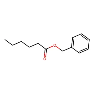 Benzyl hexanoate structure