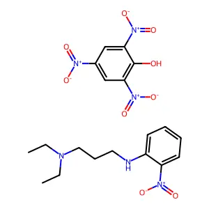 [[4-(benzenesulfonyloxyimino)-1-cyclohexa-2,5-dienylidene]amino] 3-methylbenzoate structure