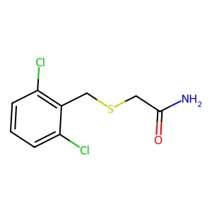 2-[(2,6-Dichlorobenzyl)sulfanyl]acetamide structure
