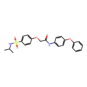 N-(4-phenoxyphenyl)-2-[4-(propan-2-ylsulfamoyl)phenoxy]acetamide structure