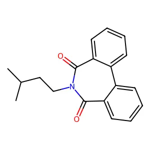 6-(3-Methylbutyl)benzo[d][2]benzazepine-5,7-dione structure