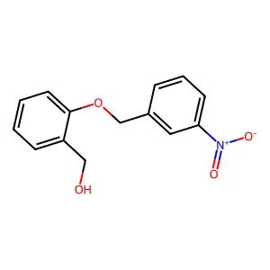 {2-[(3-Nitrobenzyl)oxy]phenyl}methanol structure