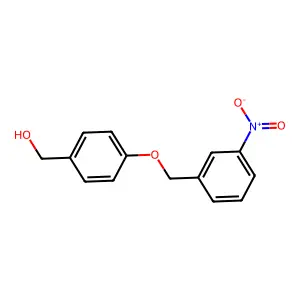 {4-[(3-Nitrobenzyl)oxy]phenyl}methanol structure