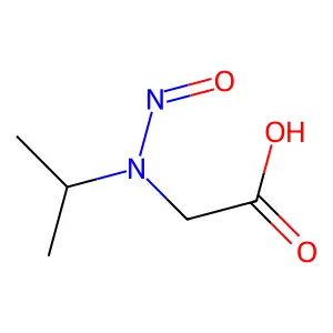 N-Nitroso-N-isopropylglycine structure