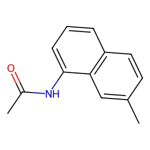 n-(7-Methylnaphthalen-1-yl)acetamide structure
