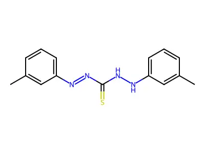1-(3-Methylanilino)-3-(3-methylphenyl)iminothiourea structure