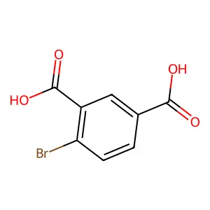 4-溴-1,3-苯二甲酸 structure