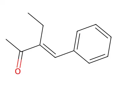 2-Pentanone, 3-(phenylmethylene)- structure
