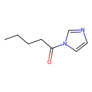 1H-Imidazole, 1-(1-oxopentyl)- structure