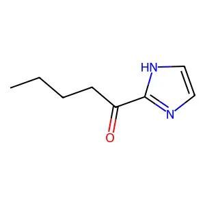 1-(1H-imidazol-2-yl)pentan-1-one structure