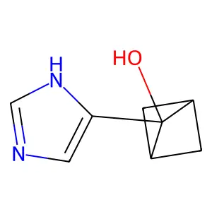 2-(1H-imidazol-5-yl)bicyclo[1.1.1]pentan-2-ol structure