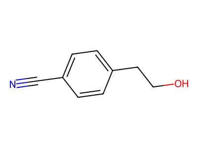 4-(2-Hydroxyethyl)benzonitrile structure