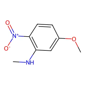 Benzenamine, 5-methoxy-N-methyl-2-nitro- structure