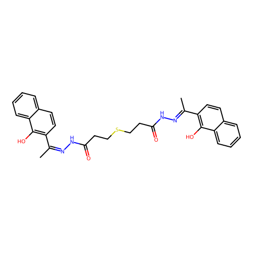 N'-[(1E)-1-(1-oxonaphthalen-2-ylidene)ethyl]-3-[3-oxo-3-[2-[ structure