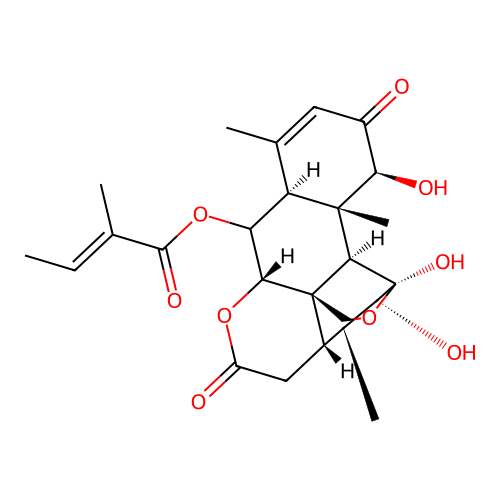 Grandilactone A structure